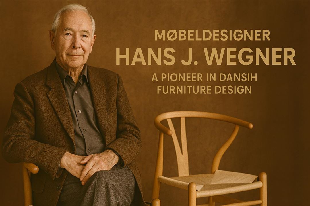 Möbeldesigner hans j. wegner - a pioneer in danish furniture design