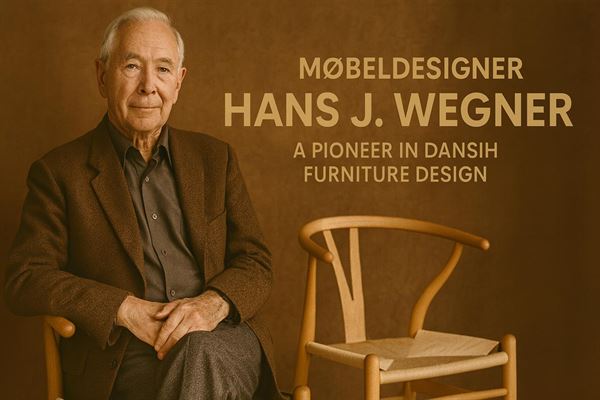 Möbeldesigner hans j. wegner - a pioneer in danish furniture design