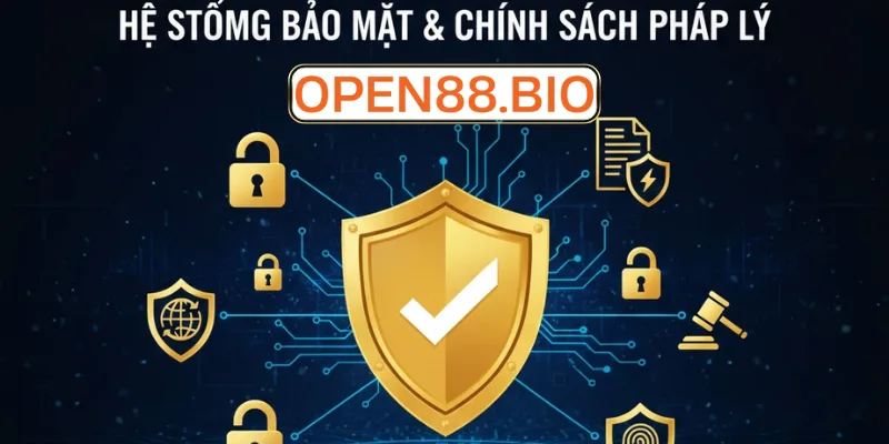Hệ thống bảo mật và chính sách pháp lý chuyên nghiệp